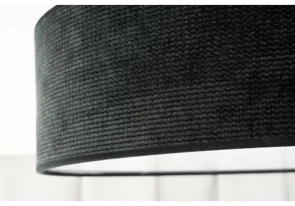 Duolla - CORTINA LED mennyezeti lámpa 26W, 45 cm, 4000K, fekete