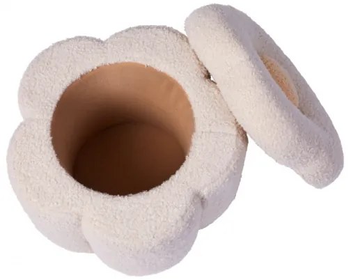 Childhome - Taburet FLOWER átm. 35 cm krémes