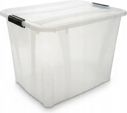 Tároló doboz Sas Master Box átlátszó 51x39x38cm 55L