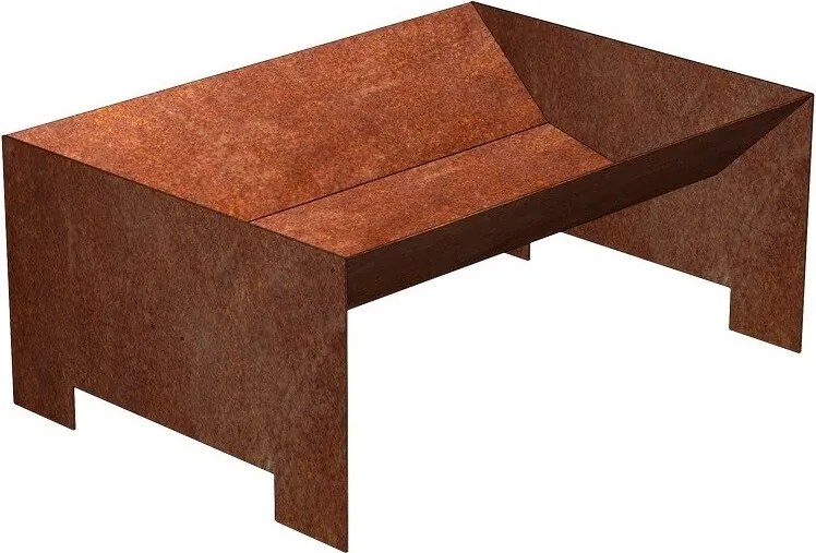 Strato Kerti tűzrakóhely 50 x 70 x 30 cm, corten CORGARDEN 1018
