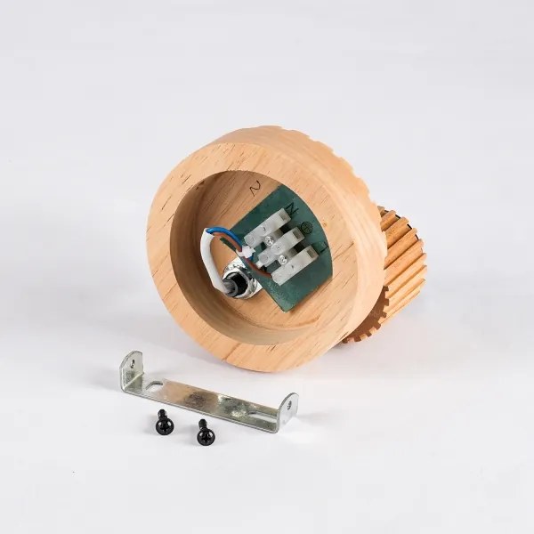 Brilagi - Fali spotlámpa HYGGE 1xE14/15W/230V fa/füstszínű