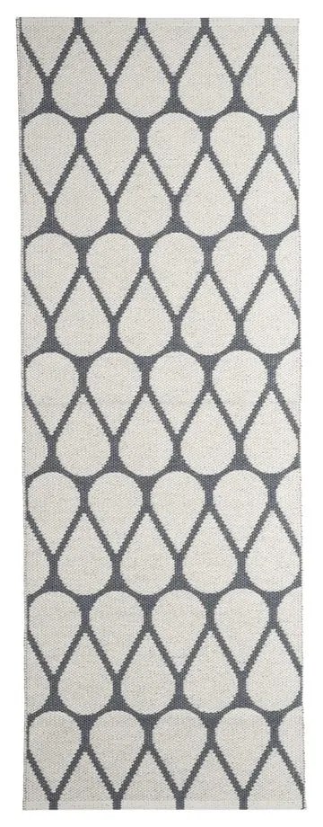 Sötétszürke kültéri-beltéri futószőnyeg 70x200 cm Otis Granit – Pappelina