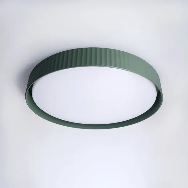 Brilagi - LED fényerőszabályozható mennyezeti lámpa LUCIA LED/60W/230V átmérő 59 cm zöld + távirányító