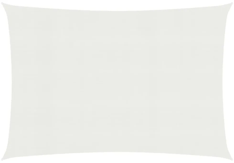 fehér HDPE napvitorla 160 g/m² 2,5 x 3 m