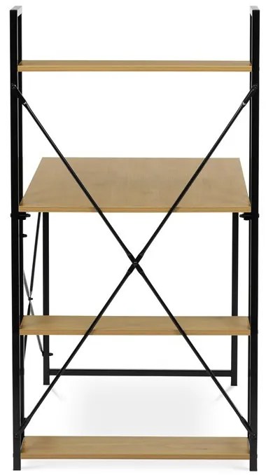 Íróasztal 120×60 cm, MDF, tölgy OAK