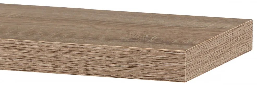 P-005 Lebegő polc 80 cm. MDF, Sonoma Színben