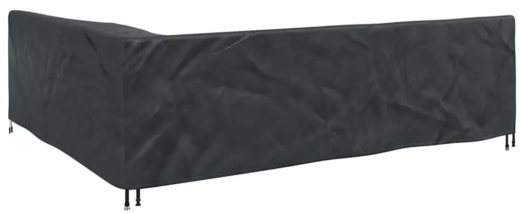 Kültéri bútor takaró Fekete 286 x 222 x 80 cm 420D szövet