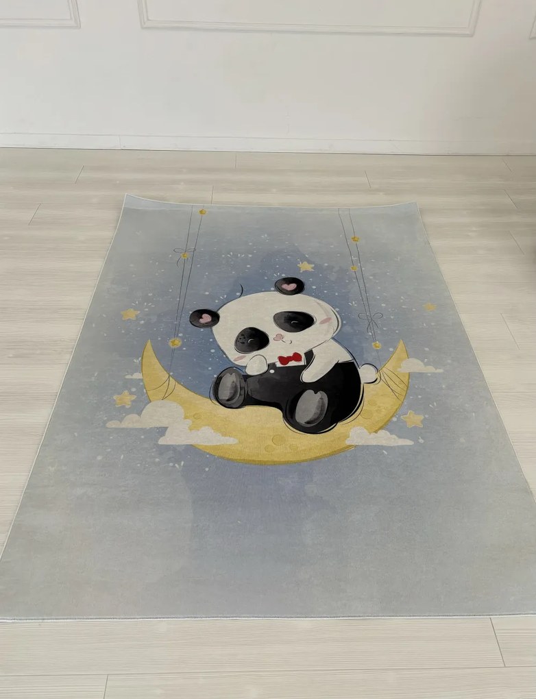 Panda mintás gyerekszőnyeg 130x180 cm