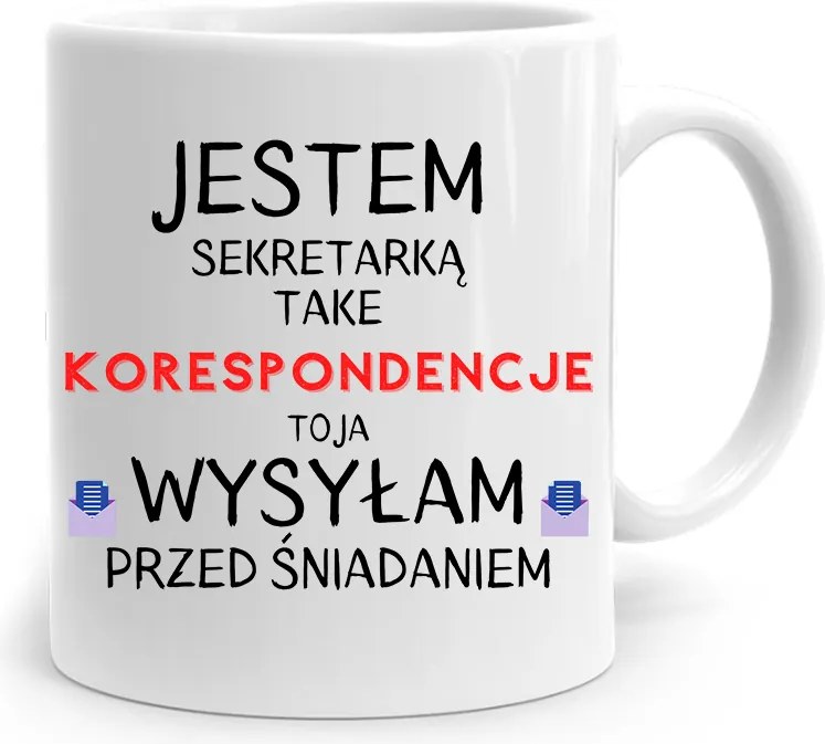 Bögre Ajándék Titkárnőnek Levelezés fényképes nyomtatással