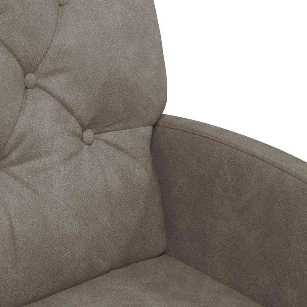 Kerekes Étkező Székek 2 pcs Szürke 58 x 67 x 97 cm Műbőr