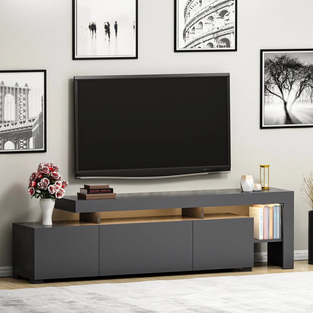 TV szekrény Beliz - Anthracite