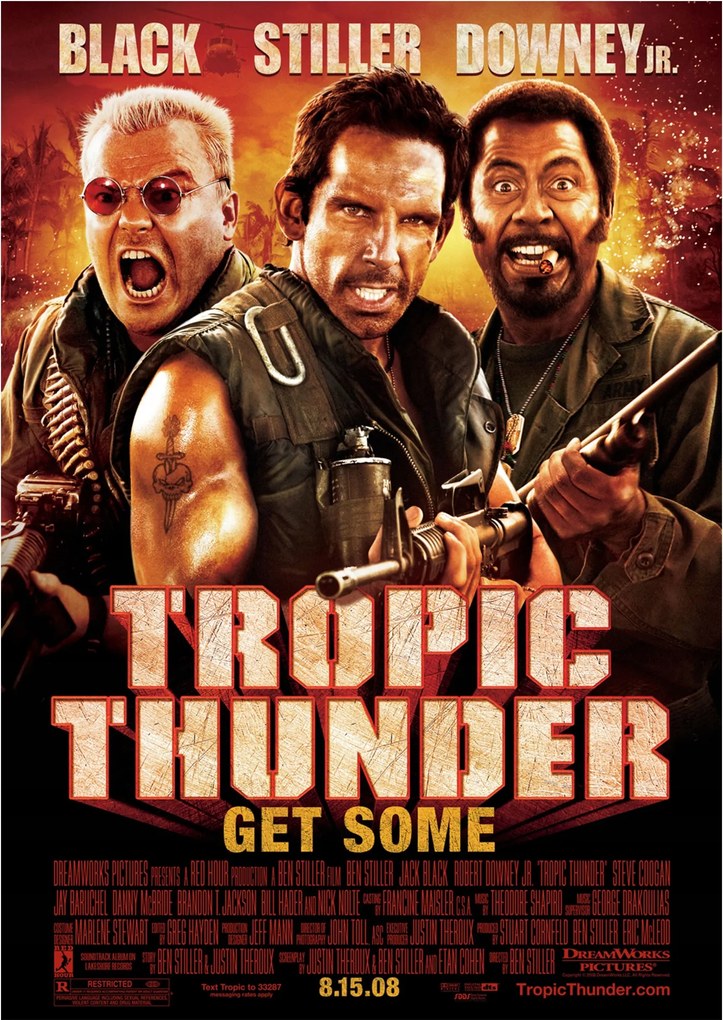 Tropic Thunder Ben Stiller poszter