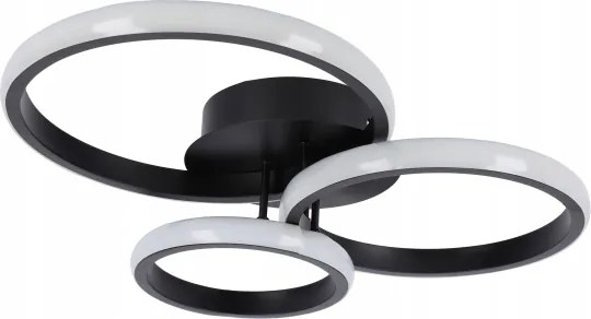 LED mennyezeti lámpatest LED/38W/230V fekete