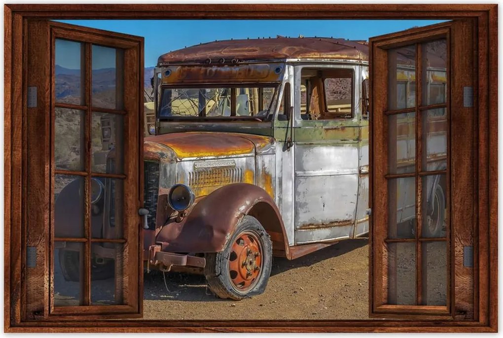 Poszterek 90x60 Amerikai busz