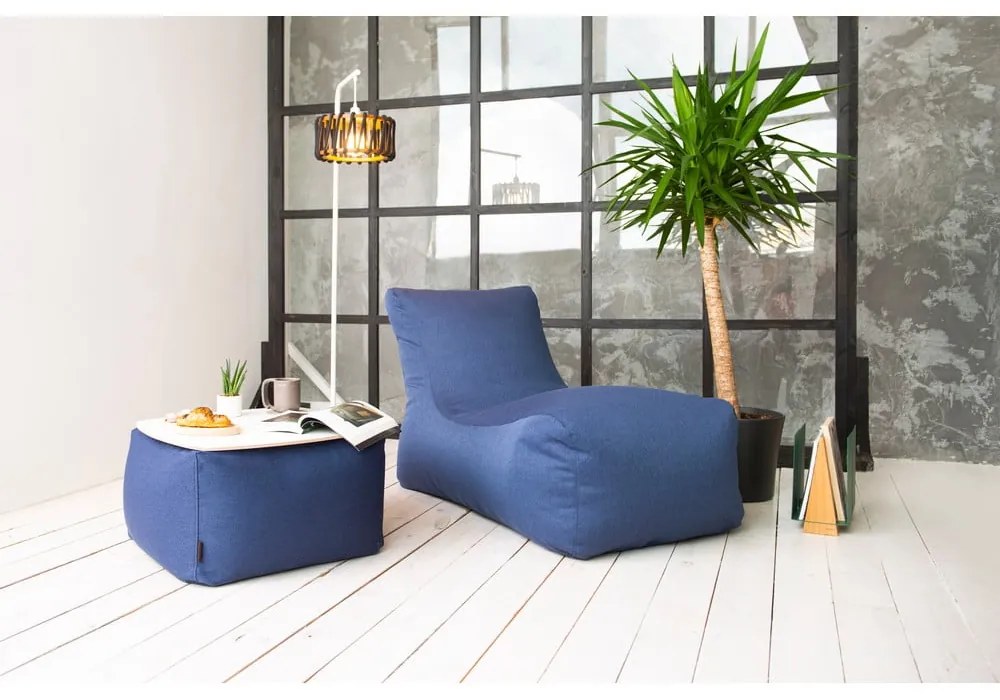 Zöld babzsákfotel Lounge – SLOWDOWN