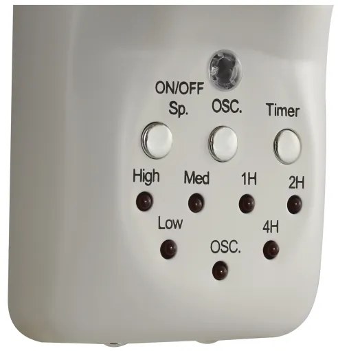 Lucci Air 213128EU - Fali ventilátor BREEZE 55W/230V fehér + távirányító