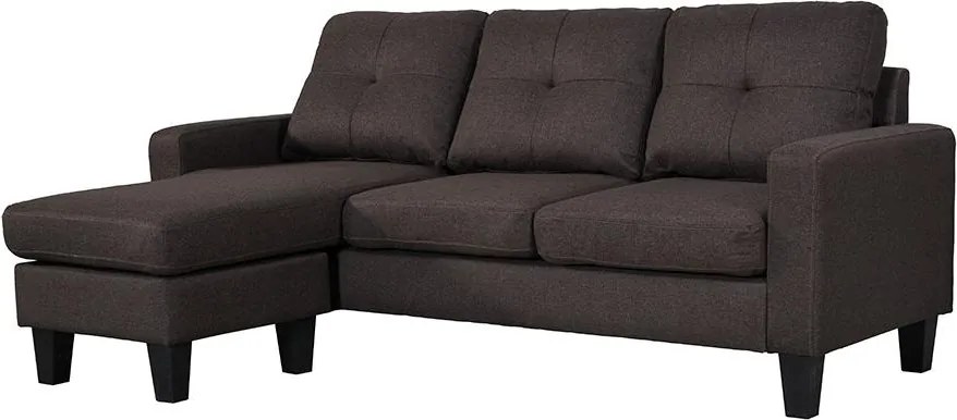 Catini Arvika sarok ülőgarnitúra - barna