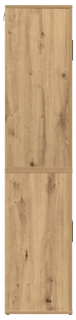 Magas szekrény Artisan tölgy 80x33x150 cm Mérnöki fa
