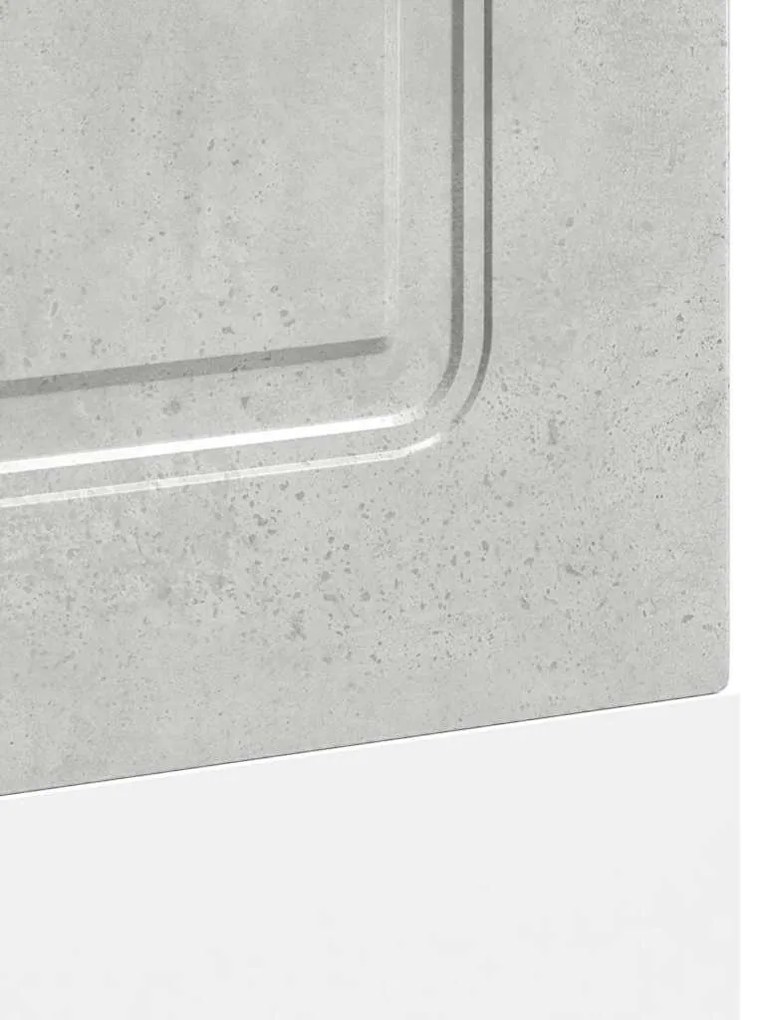 mosogatógép panel Kalmar beton szürke 60x1,5x67 cm műanyag fa
