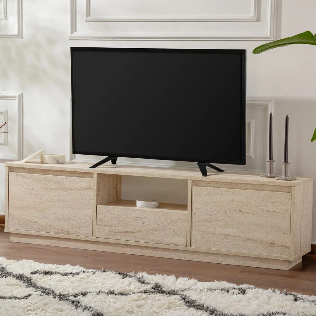 TV asztal Vanguard Travertine