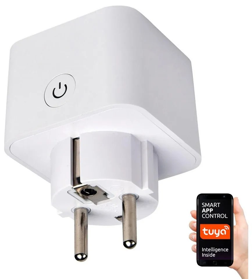 Okos konnektor SCHUKO 3500W/230V/16A Wi-Fi Tuya
