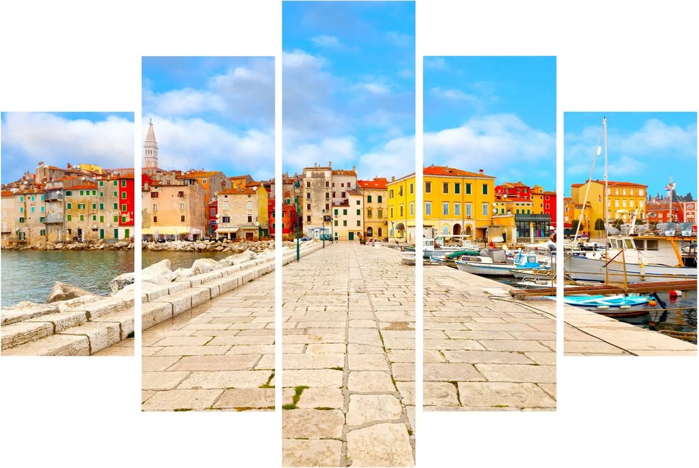 Kép - Poreč régi isztriai városa, Horvátország (150x105 cm)