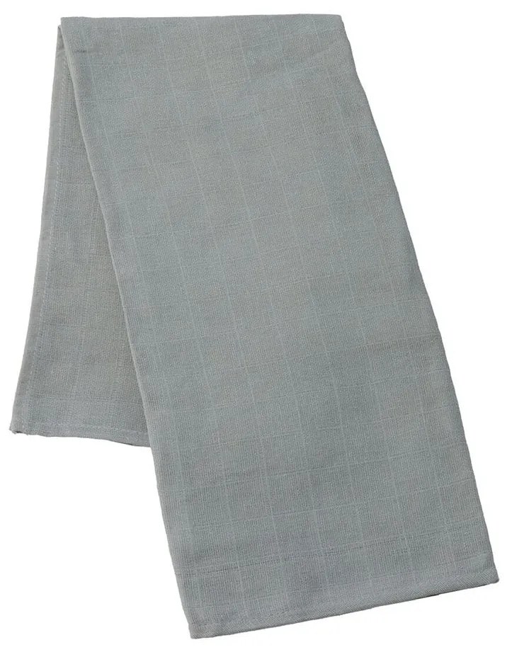 Pamut tetra pelenka New Baby Softy nyomtatott mintával 70 x 70 cm 4 db fehér-szürke