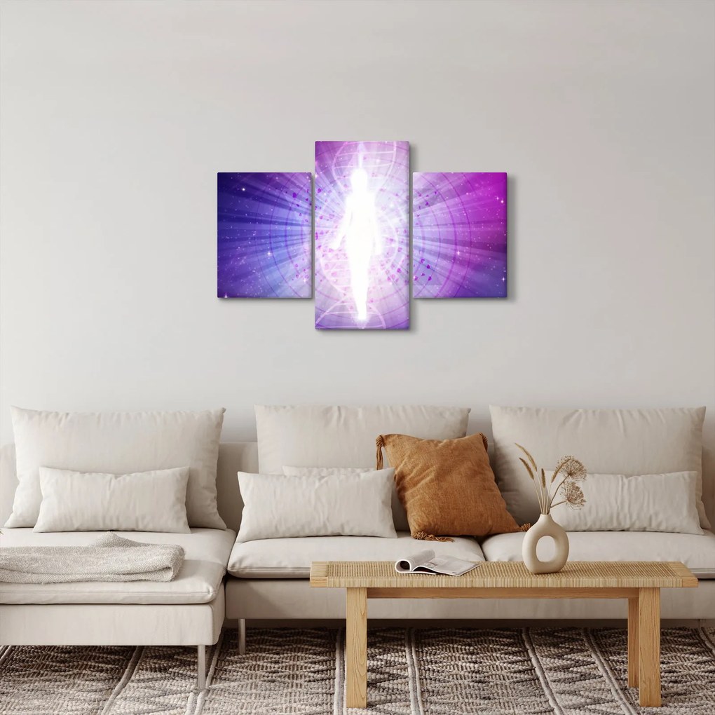 Absztrakt kép - Nő (90x60 cm)
