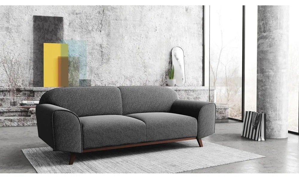 Sötétzöld kanapé 193 cm Nesbo – MESONICA