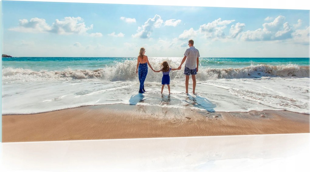 Fotó Üvegfestmény Panoráma kép 125x50