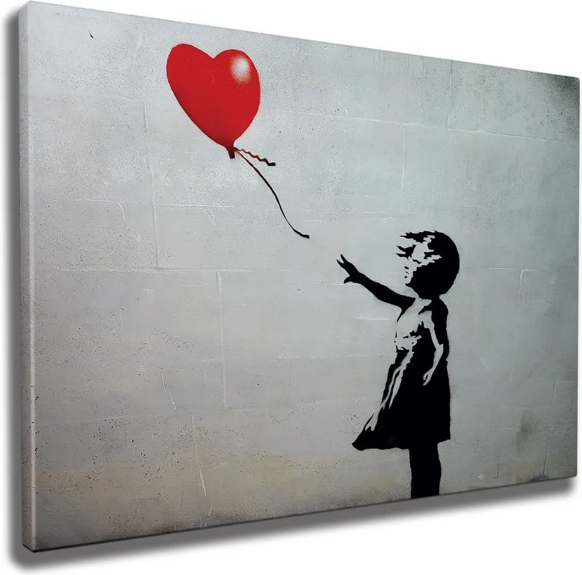 WY06 Banksy vászonkép, 50 x 70 cm