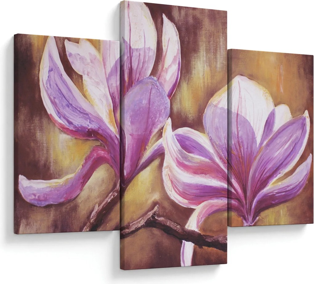 Kép - Magnólia virágok (90x60 cm)