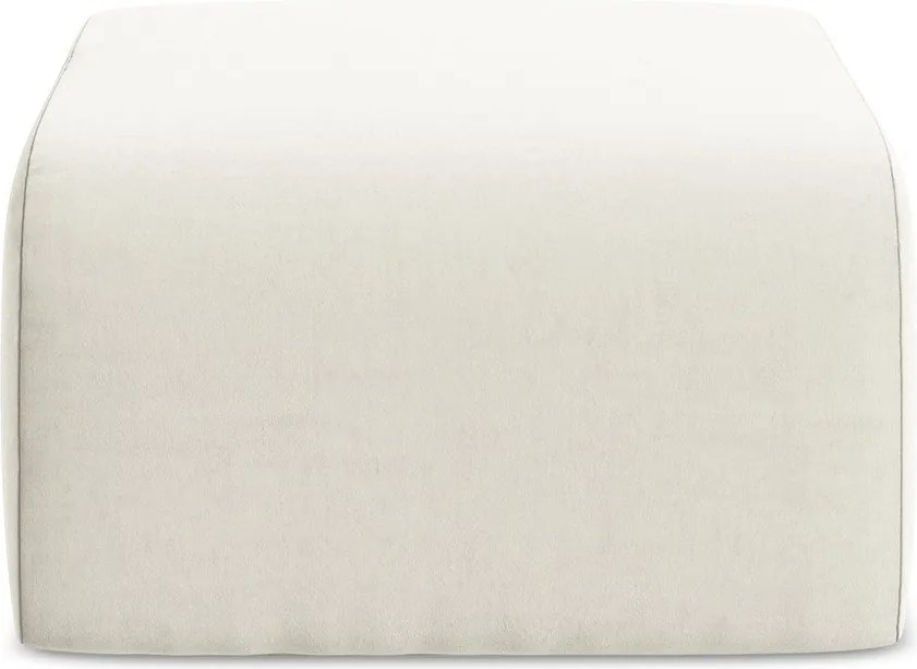 Bézs bársony lábtartó Lani – Makamii