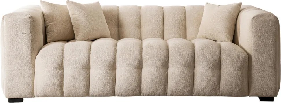 Háromszemélyes kanapé krém színben MODERNO 3S