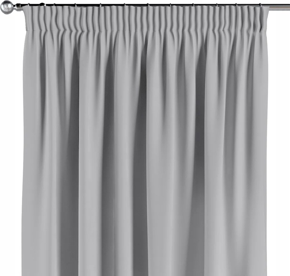 Függöny ráncoló szalaggal 1 db 140x260cm fekete