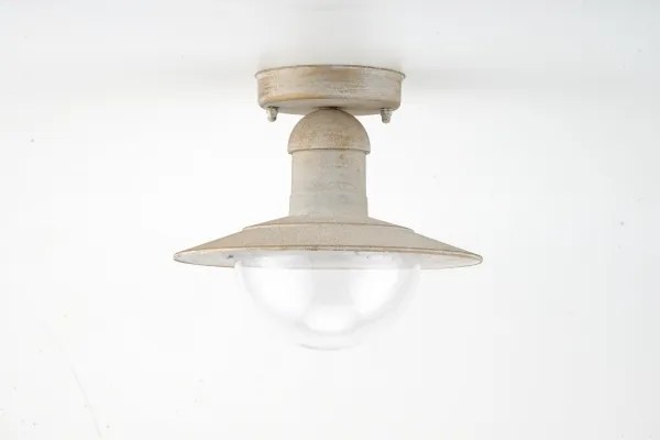 Brilagi - MOLDE kültéri mennyezeti lámpatest 1xE27/60W IP44 fehér/patina