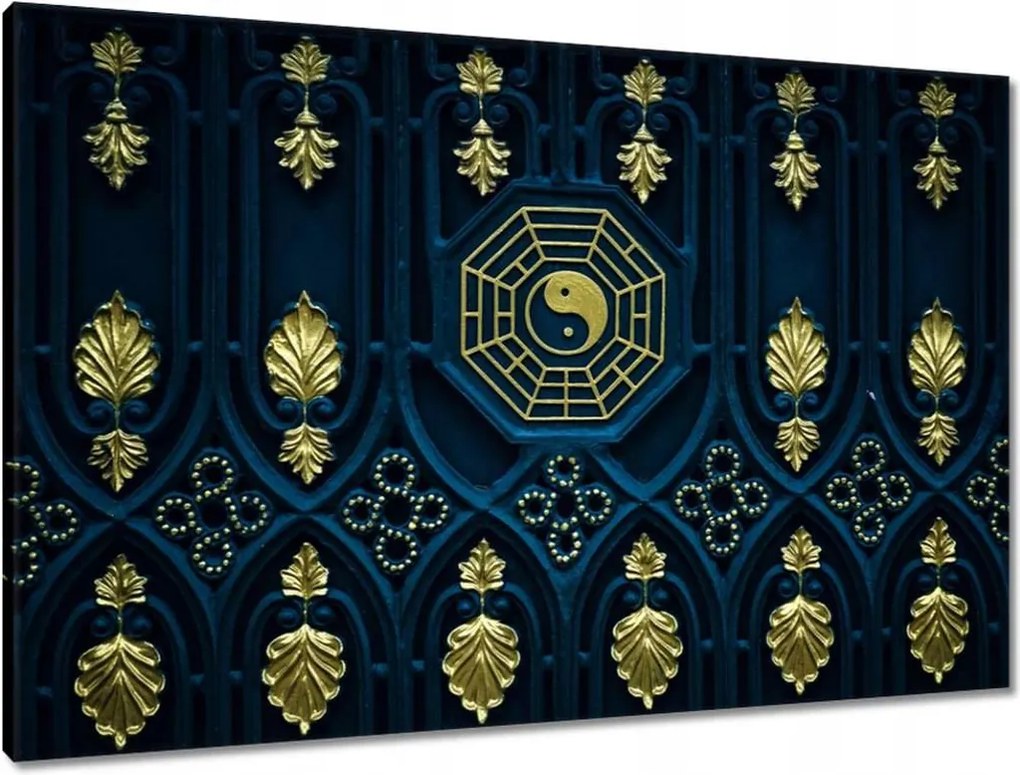 Vászonkép 90x60 Absztrakt Arany harmónia