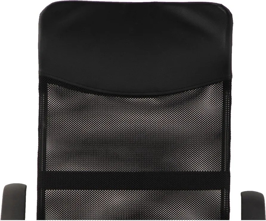 Fekete kárpitozott irodai szék Arco – Bonami Essentials