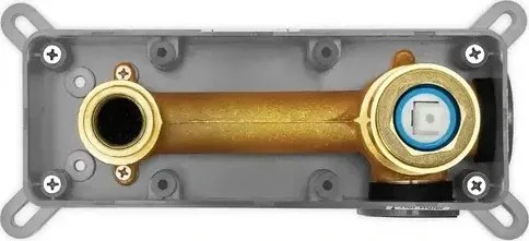 REA-B4600 - LUNGO szálcsiszolt réz mosdócsaptelep rejtett beépítéshez