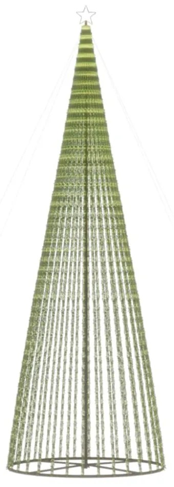 meleg fehér LED karácsonyfa 1544 LED 500 cm