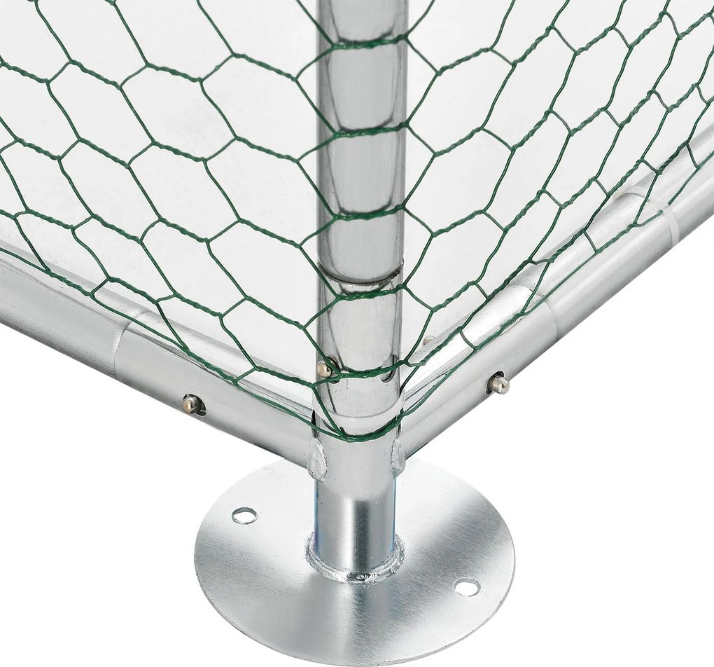 Juskys Csirkekifutó - 3x6x2m