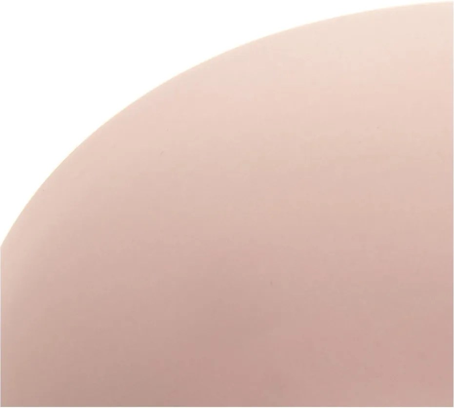 Rózsaszín kerámia tányér ø 27 cm Glaze – Orion