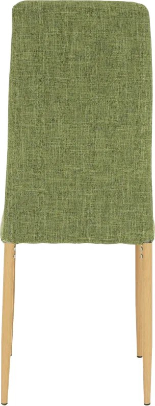 Szék, zöld szövet/bükk, COLETA NOVA