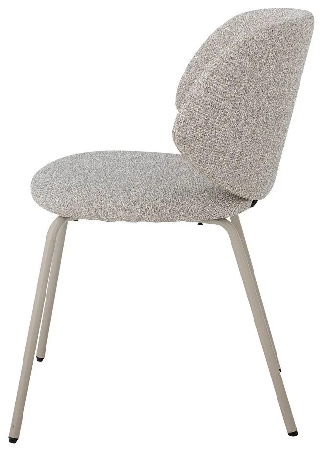 Világosszürke étkezőszék szett 2 db-os Ponte – Bloomingville