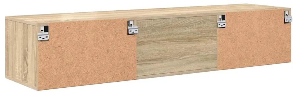 TV szekrény fiókkal sonoma tölgy 150 x 39 x 30 cm Faanyag