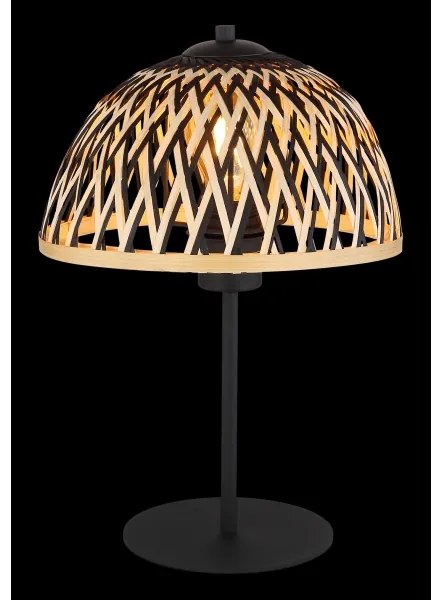 Globo 15767T - Asztali lámpa COLLY 1xE27/15W/230V bambusz