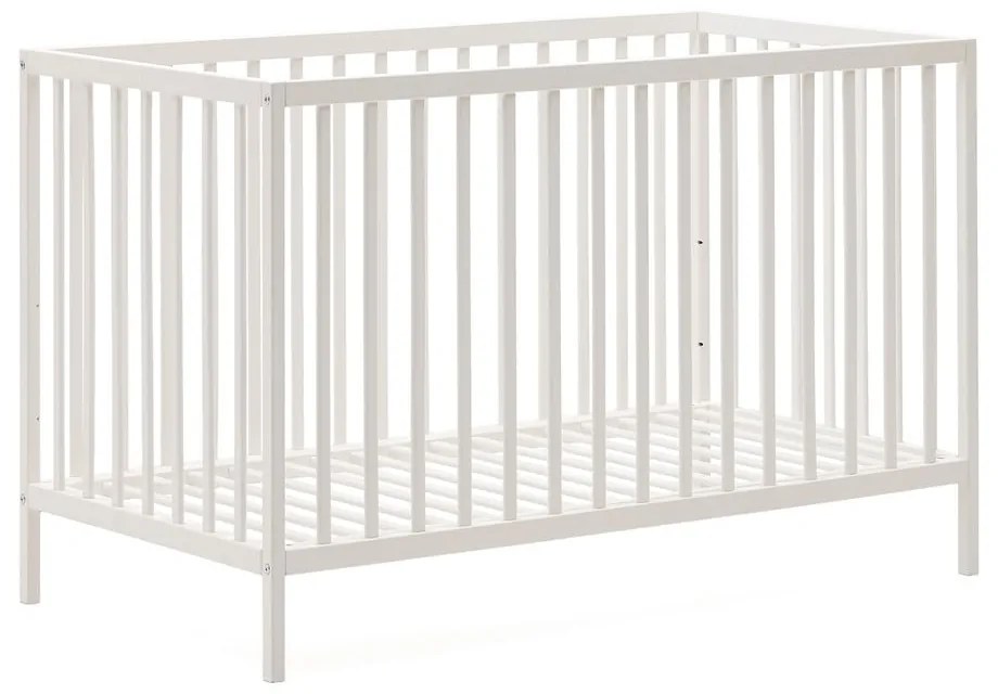 Fehér bükkfa babaágy 60x120 cm Shantal – Kave Home