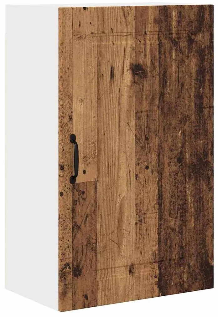 Fali konyhaszekrény polcokkal Öreg fa 50 x 31 x 80 cm Faanyag