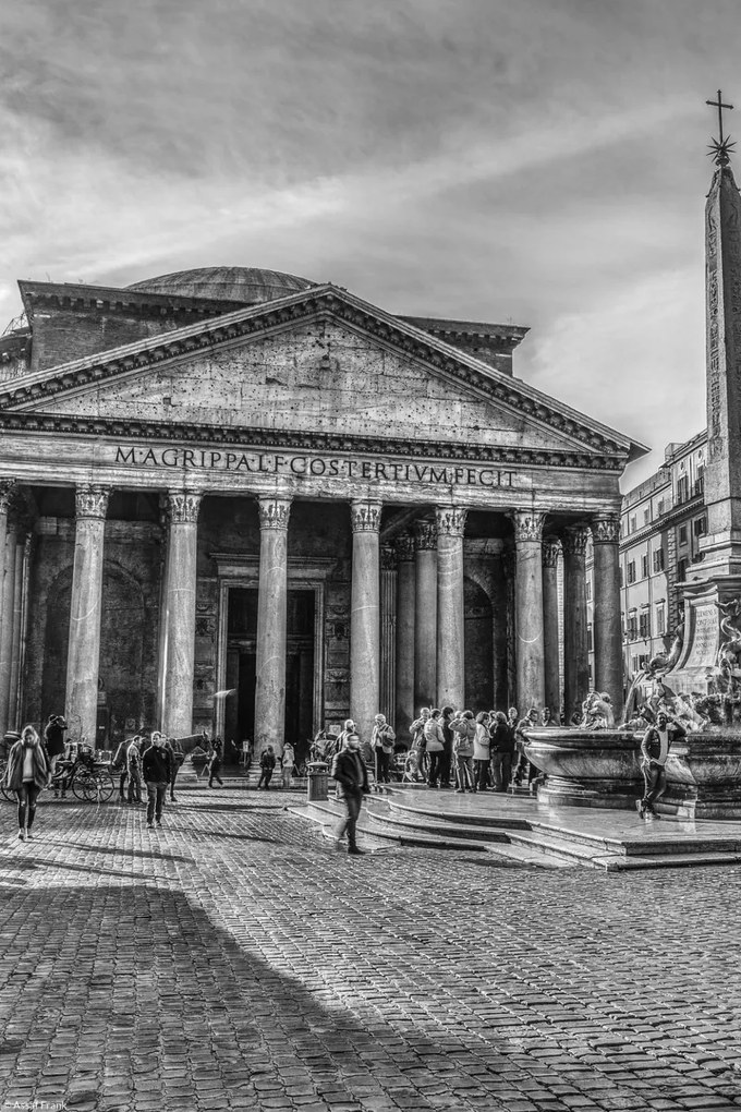 Poszter 20x30cm Pantheon Rómában, Assaf Frank