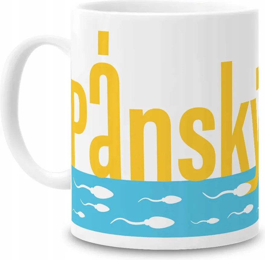 Kerámia bögre Férfi Klub Sperma